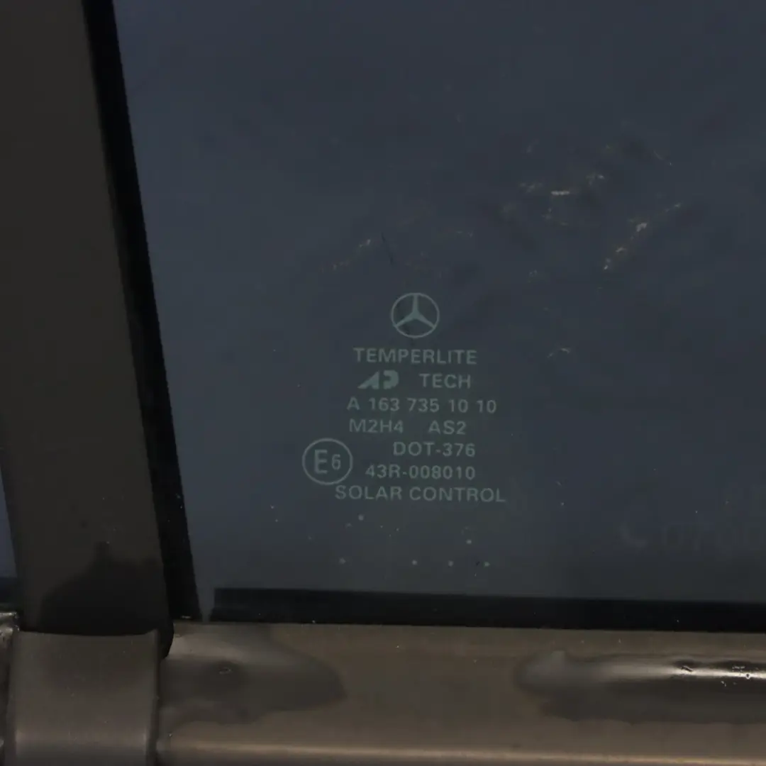 Mercedes ML W163 Tür hinten rechts Tanzanite Blue Metallic - 359 - SKU A1637301605-TB - Teilenummer A1637301605