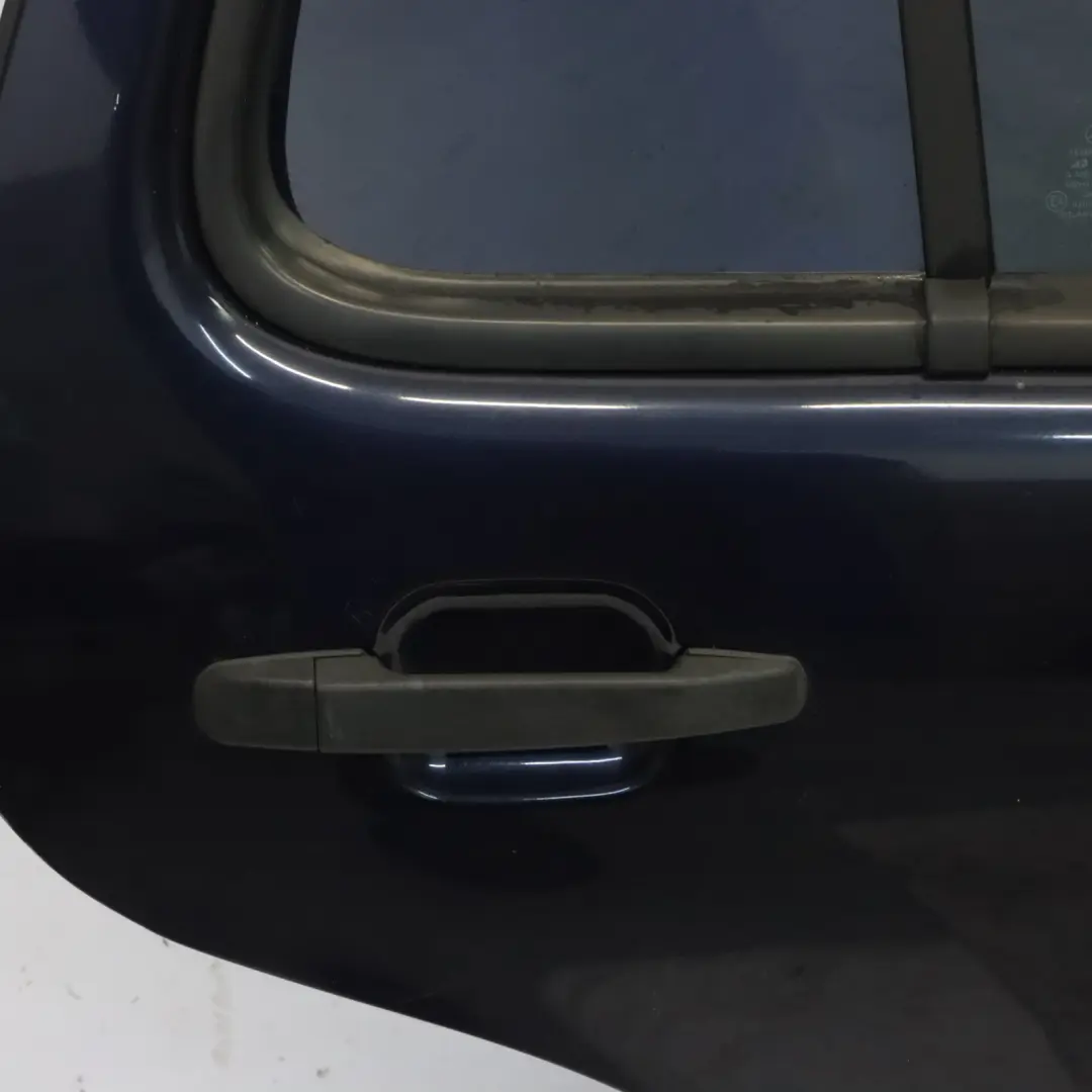 Door Rear Right O/S Tanzanite Blue Metallic - 359 to Mercedes ML W163 with Part number A1637301605 Mercedes ML W163 Door Rear Right O/S Tanzanite Blue Metallic - 359 - SKU A1637301605-TB - Part number A1637301605
