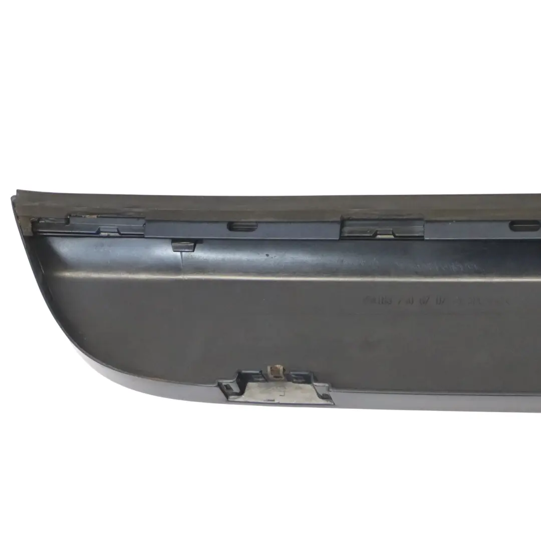 Mercedes ML W163 Rückwand Verkleidung Zierleiste Heck Klappe Tanzanitblau 359 - SKU A1637400770-TB - Teilenummer A1637400770