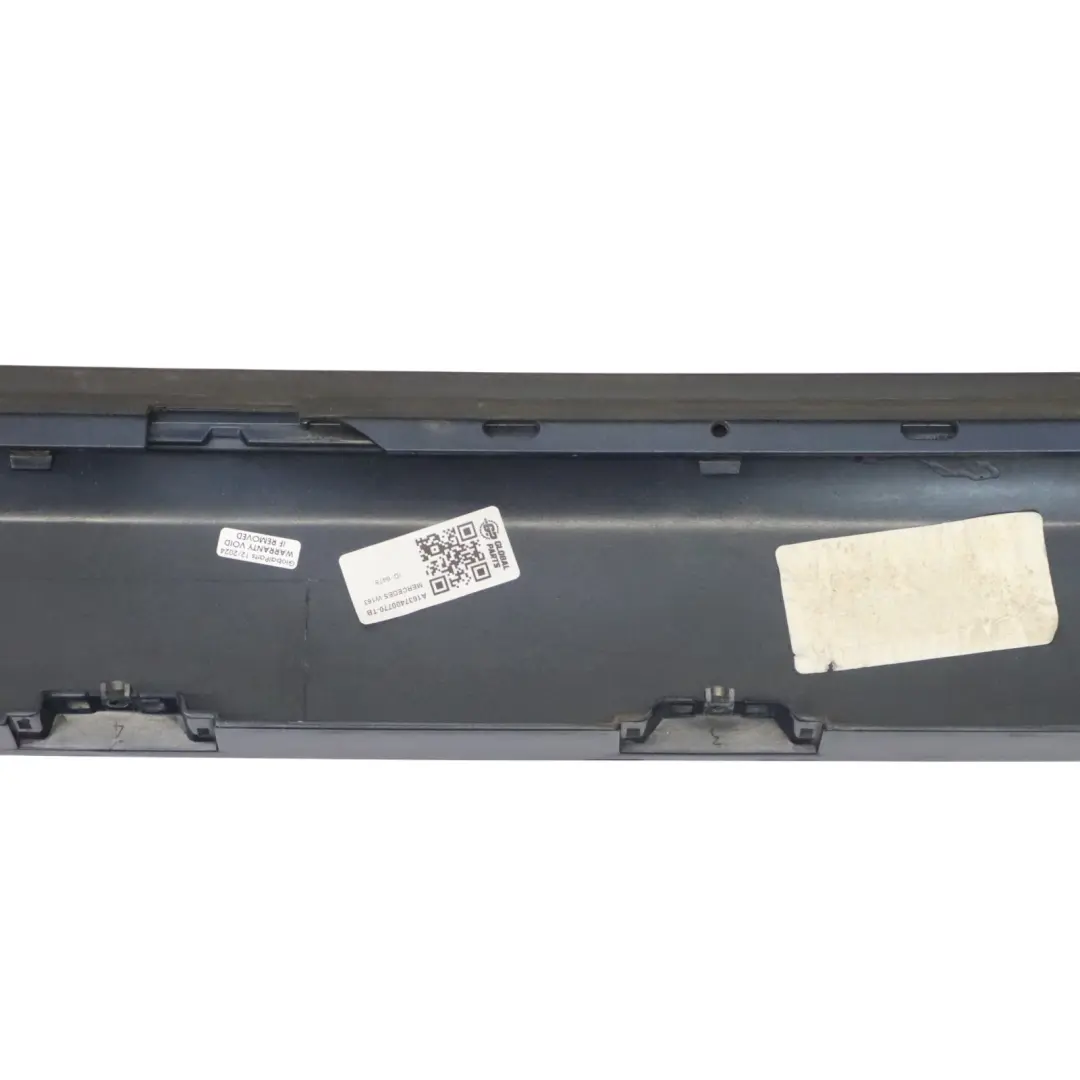 Mercedes ML W163 Rückwand Verkleidung Zierleiste Heck Klappe Tanzanitblau 359 - SKU A1637400770-TB - Teilenummer A1637400770