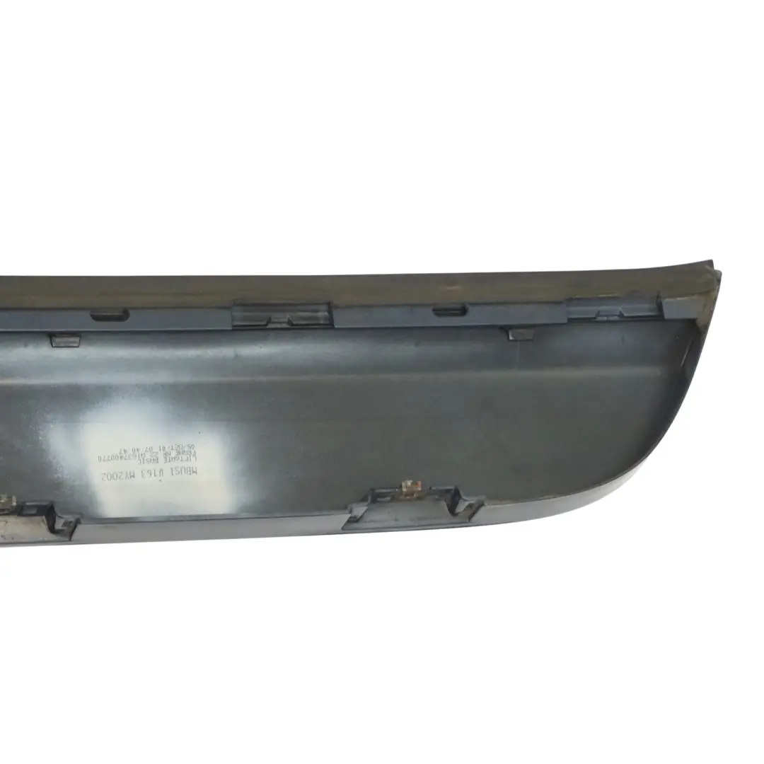 Mercedes ML W163 Rückwand Verkleidung Zierleiste Heck Klappe Tanzanitblau 359 - SKU A1637400770-TB - Teilenummer A1637400770