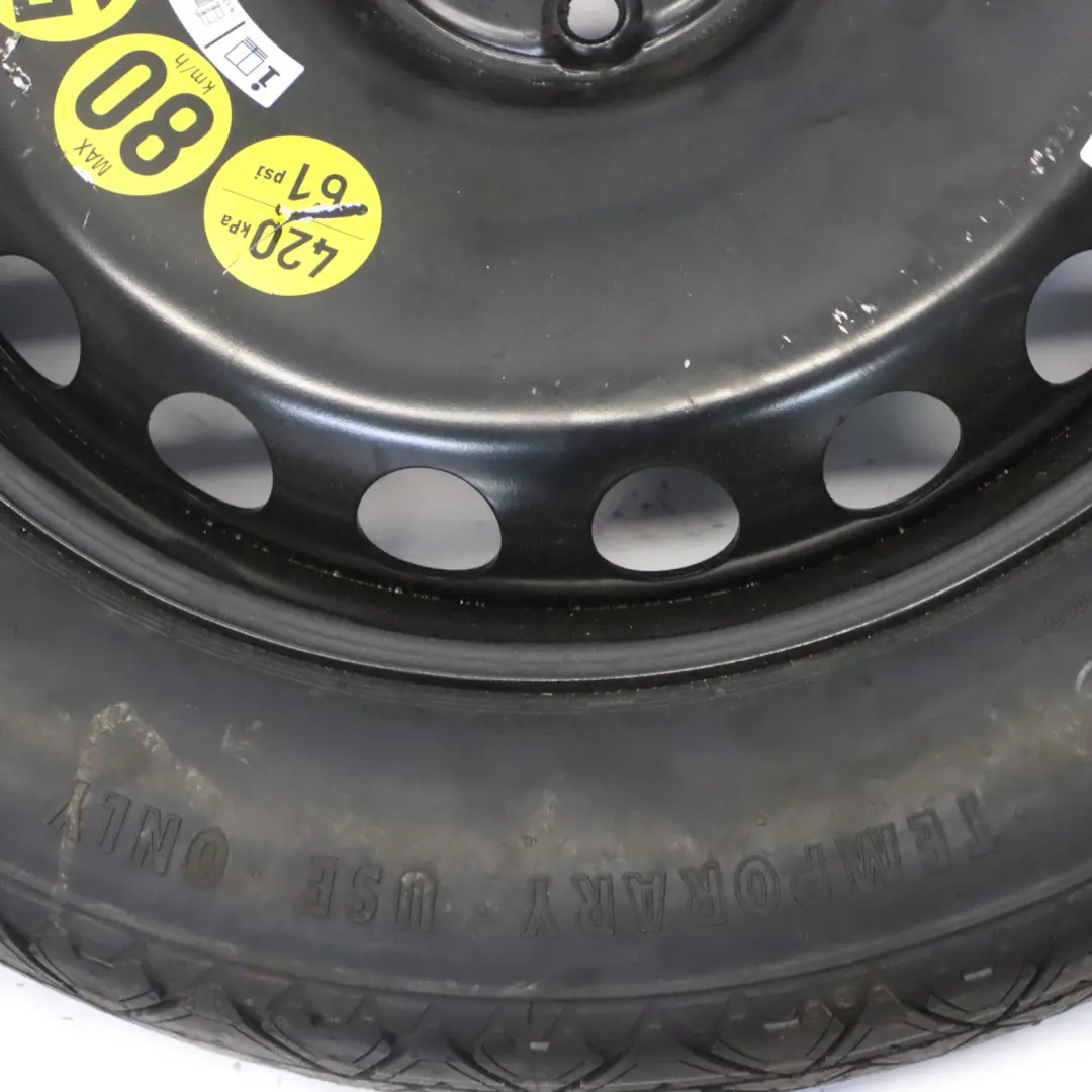 Spare Wheel 4,5J ET:40 Tyre Continental R19 155/80 to Mercedes ML W166 with Part number A1644000102 Mercedes ML W166 Spare Wheel 4,5J ET:40 Tyre Continental R19 155/80 - SKU A1644000102-2 - Part number A1644000102