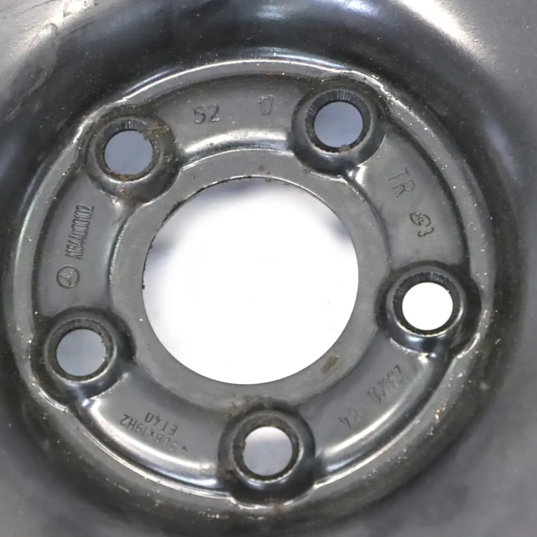 Roue secours 4,5J ET:40 Pneu Continental R19 155/80 pour Mercedes ML W166 à propos du numéro de pièce A1644000102 Mercedes ML W166 Roue secours 4,5J ET:40 Pneu Continental R19 155/80 - SKU A1644000102-2 - Numéro de pièce A1644000102