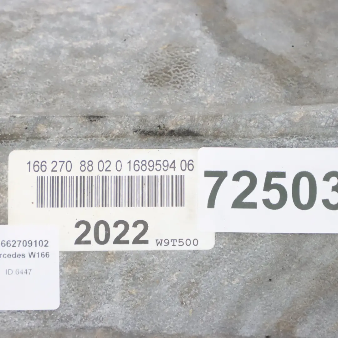 250d 4Matic Boîte vitesses automatique 725038 pour Mercedes GLE W166 à propos du numéro de pièce A1662709102 Mercedes GLE W166 250d 4Matic Boîte vitesses automatique 725038 - SKU A1662709102 - Numéro de pièce A1662709102