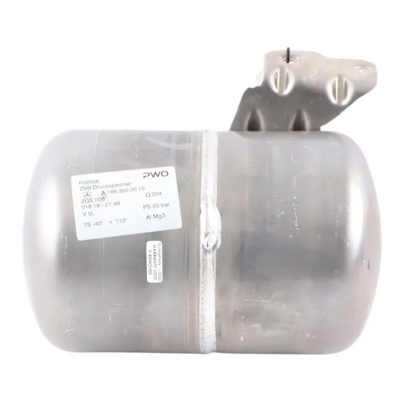 Luftfederung Druck Reservoir Tank für Mercedes W166 C292 mit Teilenummer A1663200015 Mercedes W166 C292 Luftfederung Druck Reservoir Tank - SKU A1663200015 - Teilenummer A1663200015