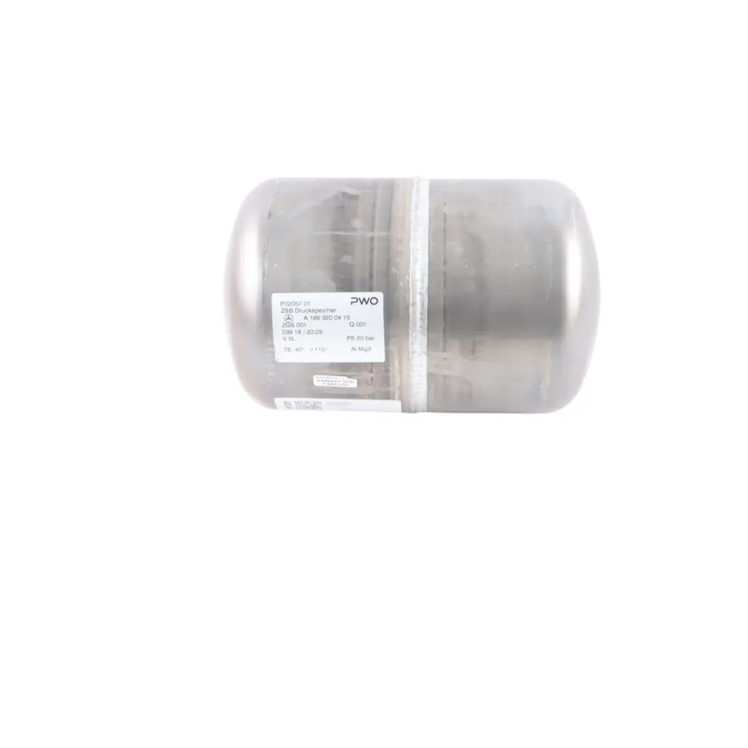Suspension Pressure Reservoir Tank to Mercedes W166 C292 Air with Part number A1663200415 Mercedes W166 C292 Air Suspension Pressure Reservoir Tank - SKU A1663200415 - Part number A1663200415