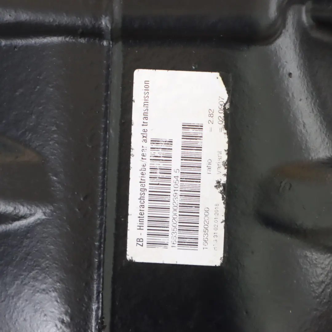 Differenziale Asse Posteriore Diff 2,82 GARANZIA per Mercedes W166 con numero di parte A1663502000 Mercedes W166 Differenziale Asse Posteriore Diff 2,82 GARANZIA - SKU A1663502000 - Numero di parte A1663502000