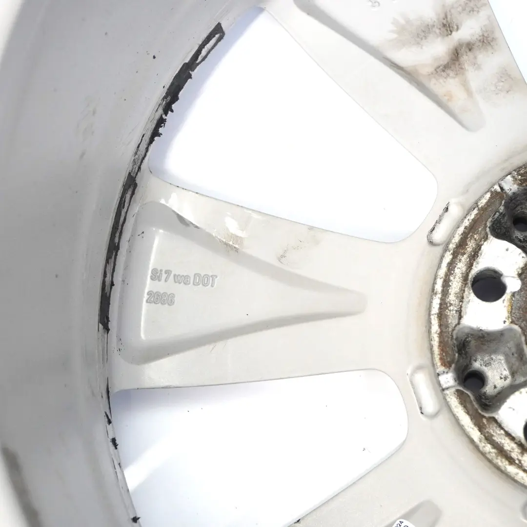 Alloy Rim 19" 8.5J ET:59 7 Spoke to Mercedes ML W166 Silver Wheel with Part number A1664010802 Mercedes ML W166 Silver Wheel Alloy Rim 19" 8.5J ET:59 7 Spoke - SKU A1664010802-1 - Part number A1664010802