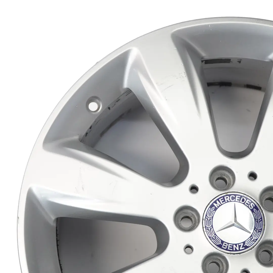 Mercedes ML W166 Silberne Alufelge 19" 8.5J ET:59 7 Speichen - SKU A1664010802-1 - Teilenummer A1664010802