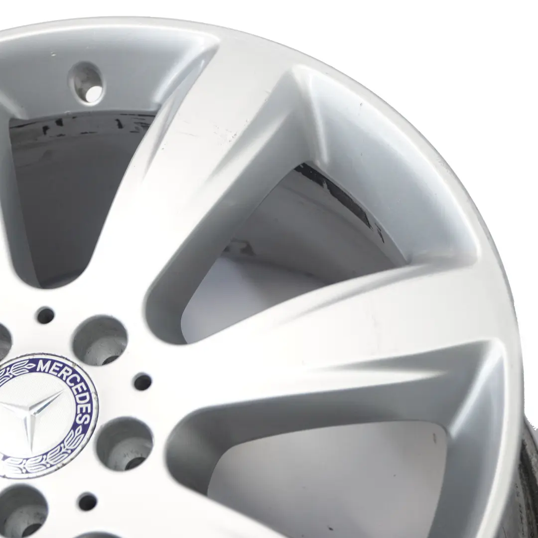 Mercedes ML W166 Cerchio in lega argento 19" 8.5J ET:59 7 razze - SKU A1664010802-1 - Numero di parte A1664010802
