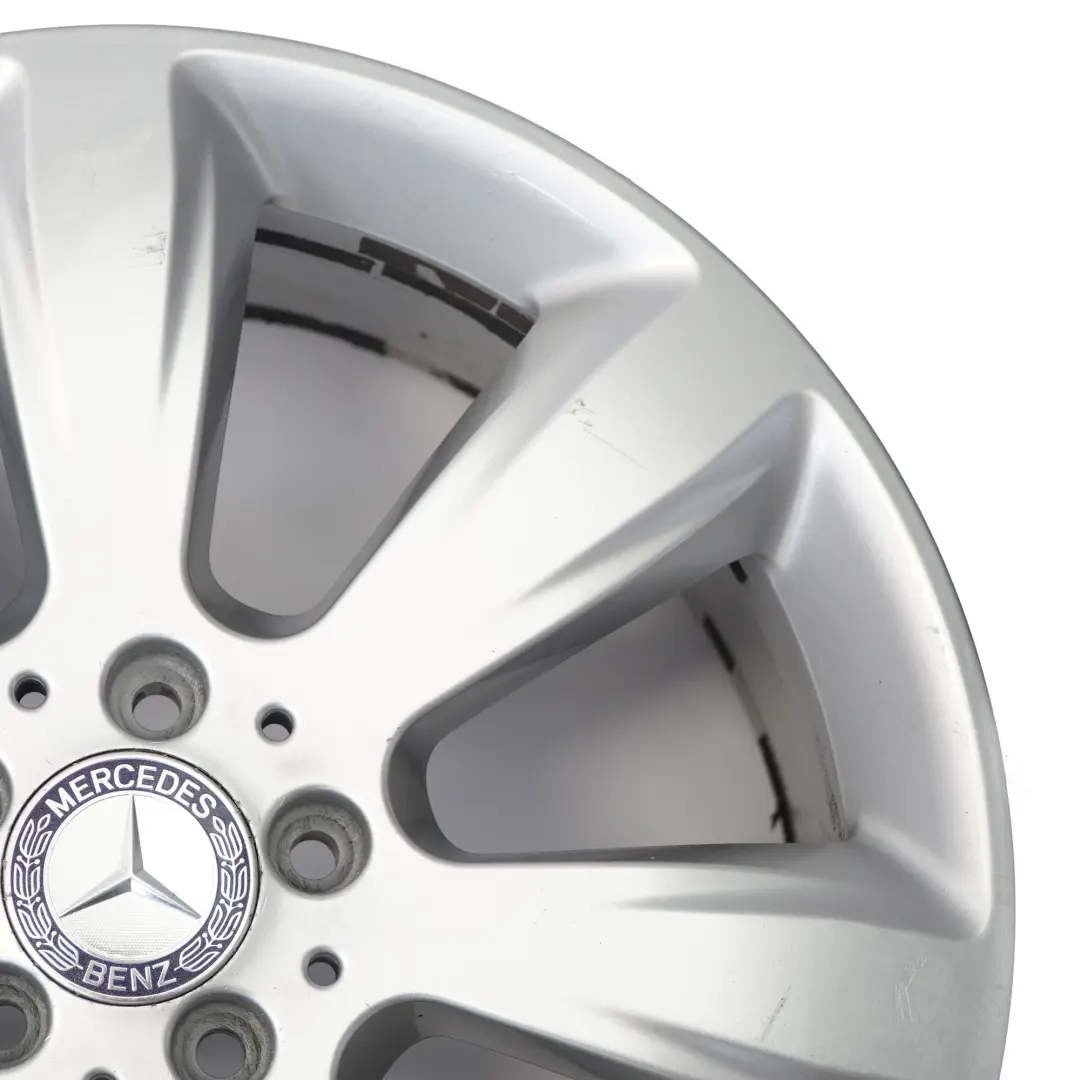 Argento Cerchio lega 19" 8.5J ET:59 7 Raggi per Mercedes ML W166 con numero di parte A1664010802 Mercedes ML W166 Argento Cerchio lega 19" 8.5J ET:59 7 Raggi - SKU A1664010802-2 - Numero di parte A1664010802