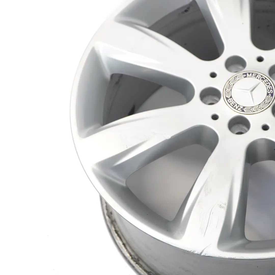 llanta de aleación de plata 19 "8.5J ET:59 7 radios para Mercedes ML W166 con número de pieza A1664010802 Mercedes ML W166 llanta de aleación de plata 19 "8.5J ET:59 7 radios - SKU A1664010802-2 - Número de pieza A1664010802