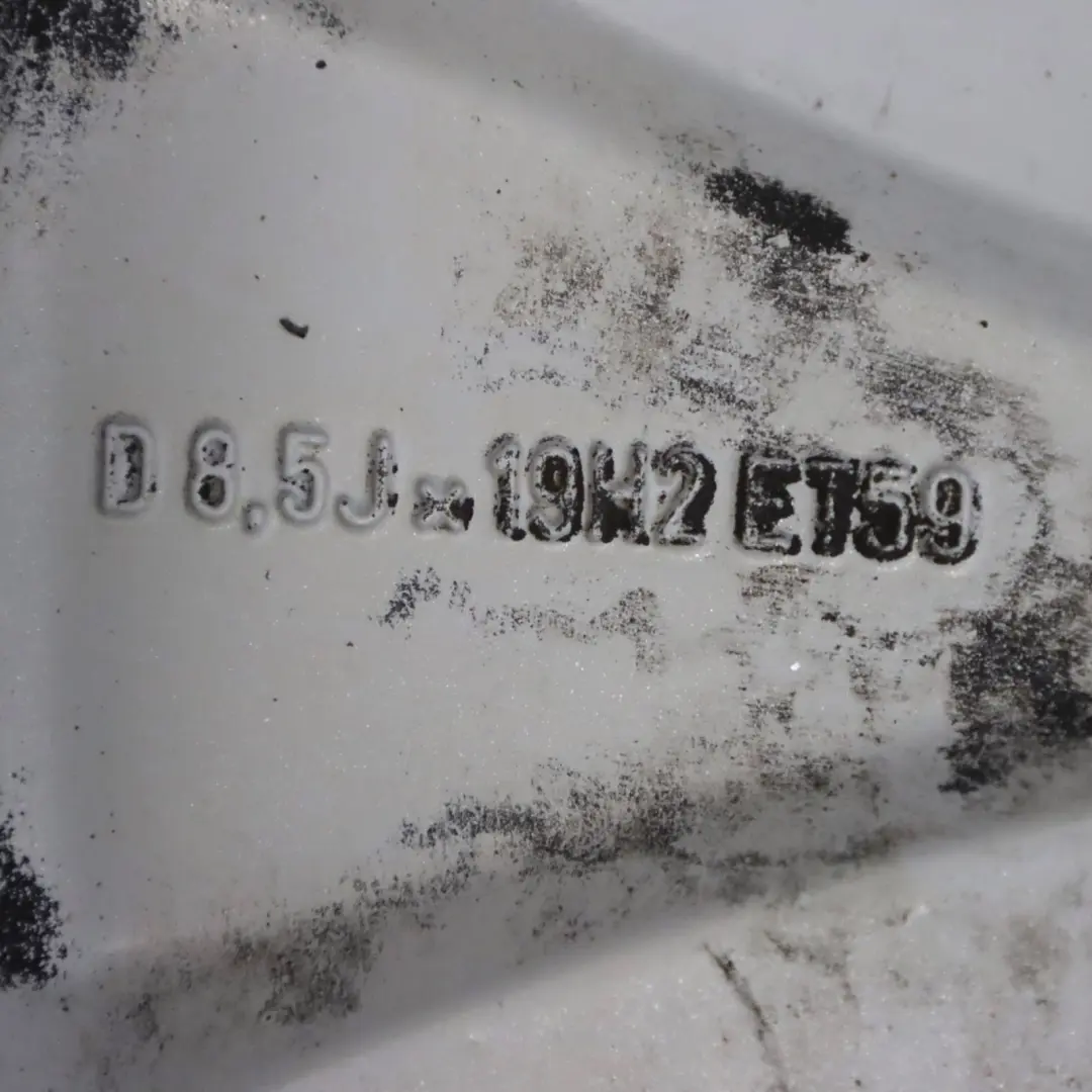 Alloy Rim 19" 8.5J ET:59 7 Spoke to Mercedes ML W166 Silver Wheel with Part number A1664010802 Mercedes ML W166 Silver Wheel Alloy Rim 19" 8.5J ET:59 7 Spoke - SKU A1664010802-3 - Part number A1664010802