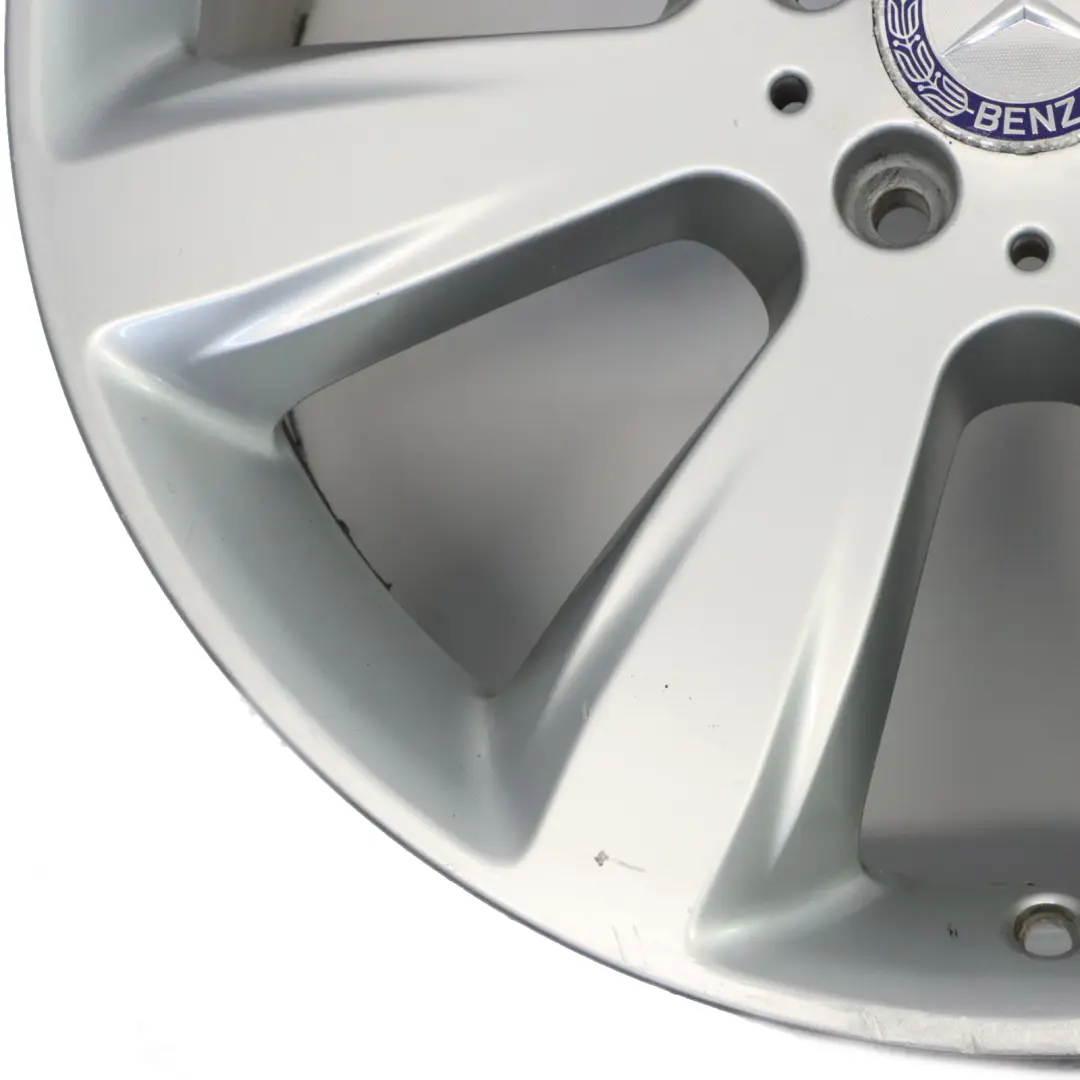 Alloy Rim 19" 8.5J ET:59 7 Spoke to Mercedes ML W166 Silver Wheel with Part number A1664010802 Mercedes ML W166 Silver Wheel Alloy Rim 19" 8.5J ET:59 7 Spoke - SKU A1664010802-3 - Part number A1664010802