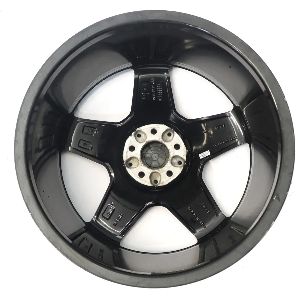 Mercedes ML W166 AMG Cerchio in lega nero 20" 5 razze 9J ET:57 - SKU A1664012002-4 - Numero di parte A1664012002