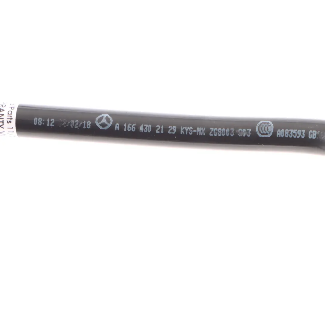 Mercedes W166 OM651 Diesel Vacuum Pipe Line Tube Hose - SKU A1664302129 - Part number A1664302129