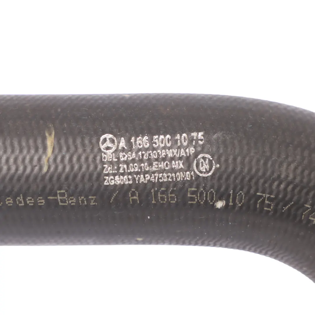 Przewód Wąż Rura Wody do Mercedes GLE W166 Diesel o numerze A1665001075 Mercedes GLE W166 Diesel Przewód Wąż Rura Wody - SKU A1665001075 - Numer Części A1665001075