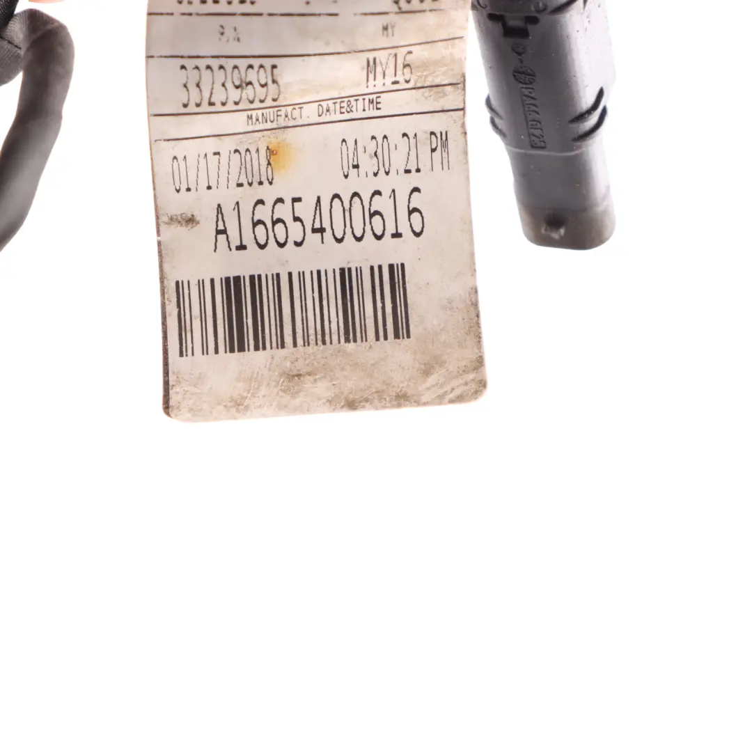 Front Bumper Pedestrian Protection Wiring Harness to Mercedes ML W166 with Part number A1665400616 Mercedes ML W166 Front Bumper Pedestrian Protection Wiring Harness - SKU A1665400616 - Part number A1665400616