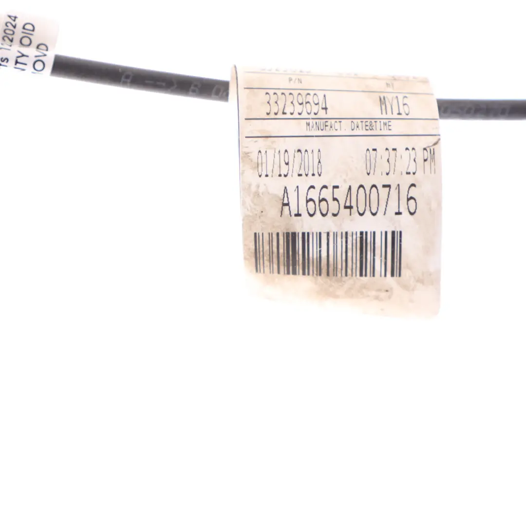 Front Bumper Camera Wiring Harness Cable to Mercedes ML W166 with Part number A1665400716 Mercedes ML W166 Front Bumper Camera Wiring Harness Cable - SKU A1665400716 - Part number A1665400716