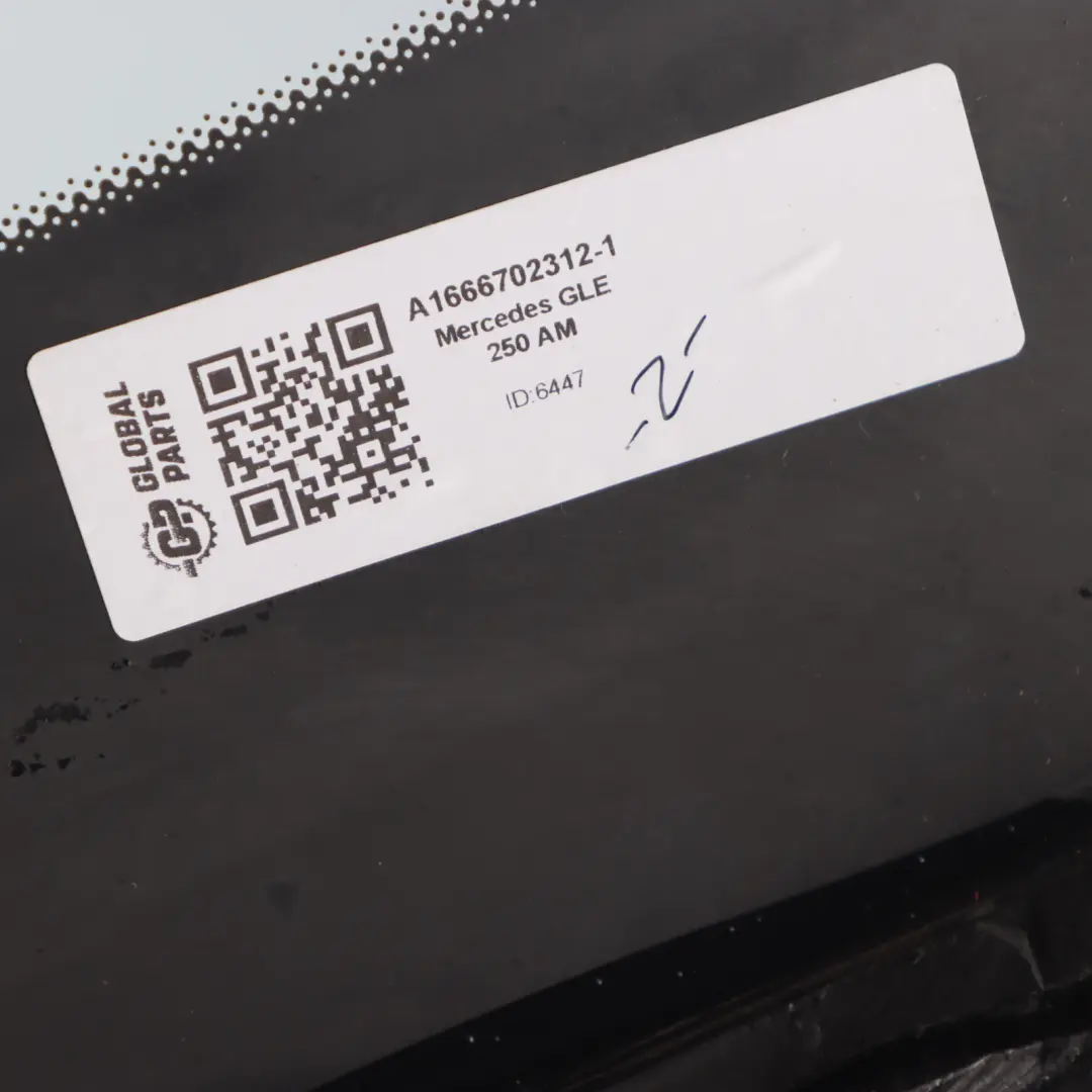 Vitre latérale arrière gauche AS3 pour Mercedes W166 à propos du numéro de pièce A1666702312 Mercedes W166 Vitre latérale arrière gauche AS3 - SKU A1666702312-1 - Numéro de pièce A1666702312