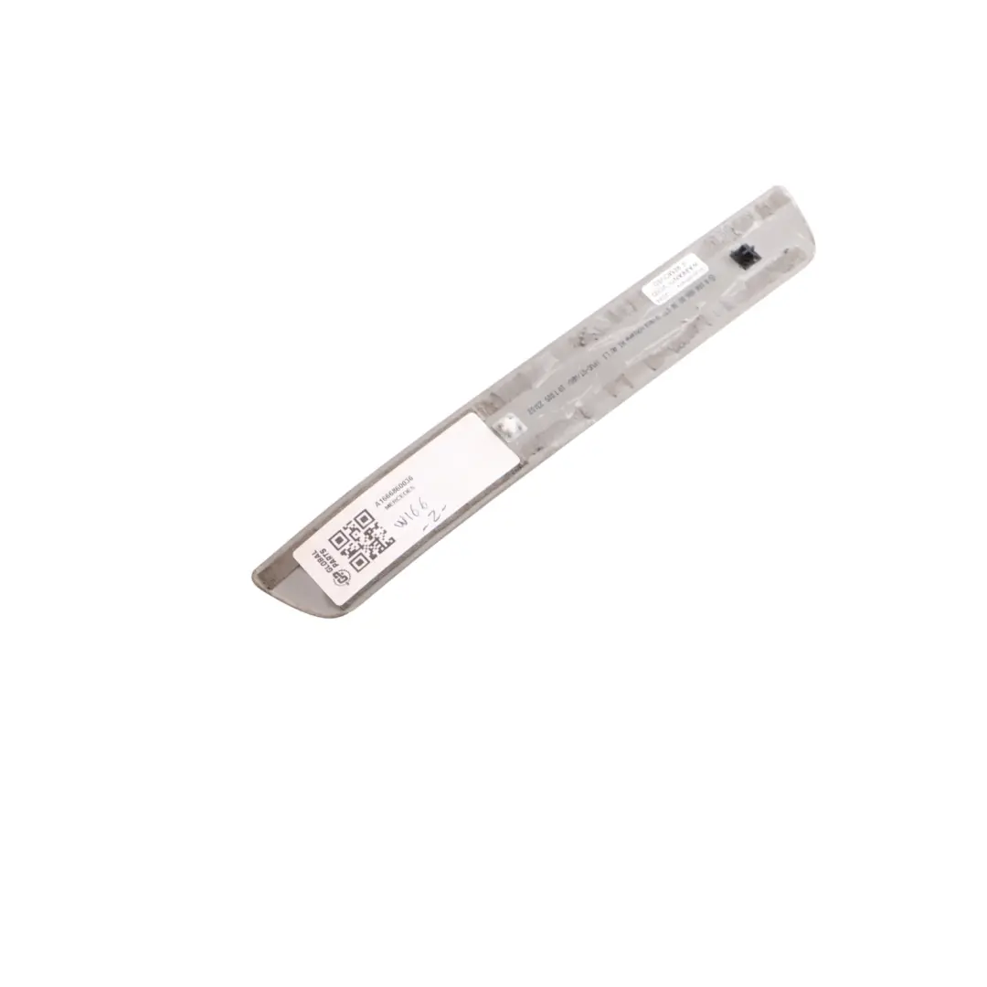 Door Sill Rear Left N/S Trim Entrance Cover Step Plate to Mercedes W166 with Part number A1666860036 Mercedes W166 Door Sill Rear Left N/S Trim Entrance Cover Step Plate - SKU A1666860036 - Part number A1666860036