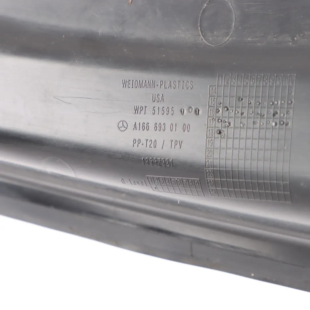 Mercedes GLE 250 AM Trim Pillar D Side Panel Top Rear Left N/S Cover - SKU A1666930100 - Part number A1666930100