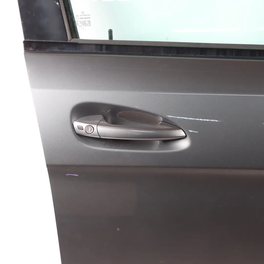 Mercedes ML W166 Door Front Right O/S Selenite Grey Metallic - 992 - SKU A1667200205-SEL - Part number A1667200205