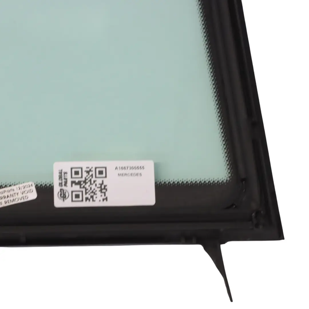 Mercedes ML W166 Glass Window Rear Door Left N/S Fixed AS2 - SKU A1667300555 - Part number A1667300555