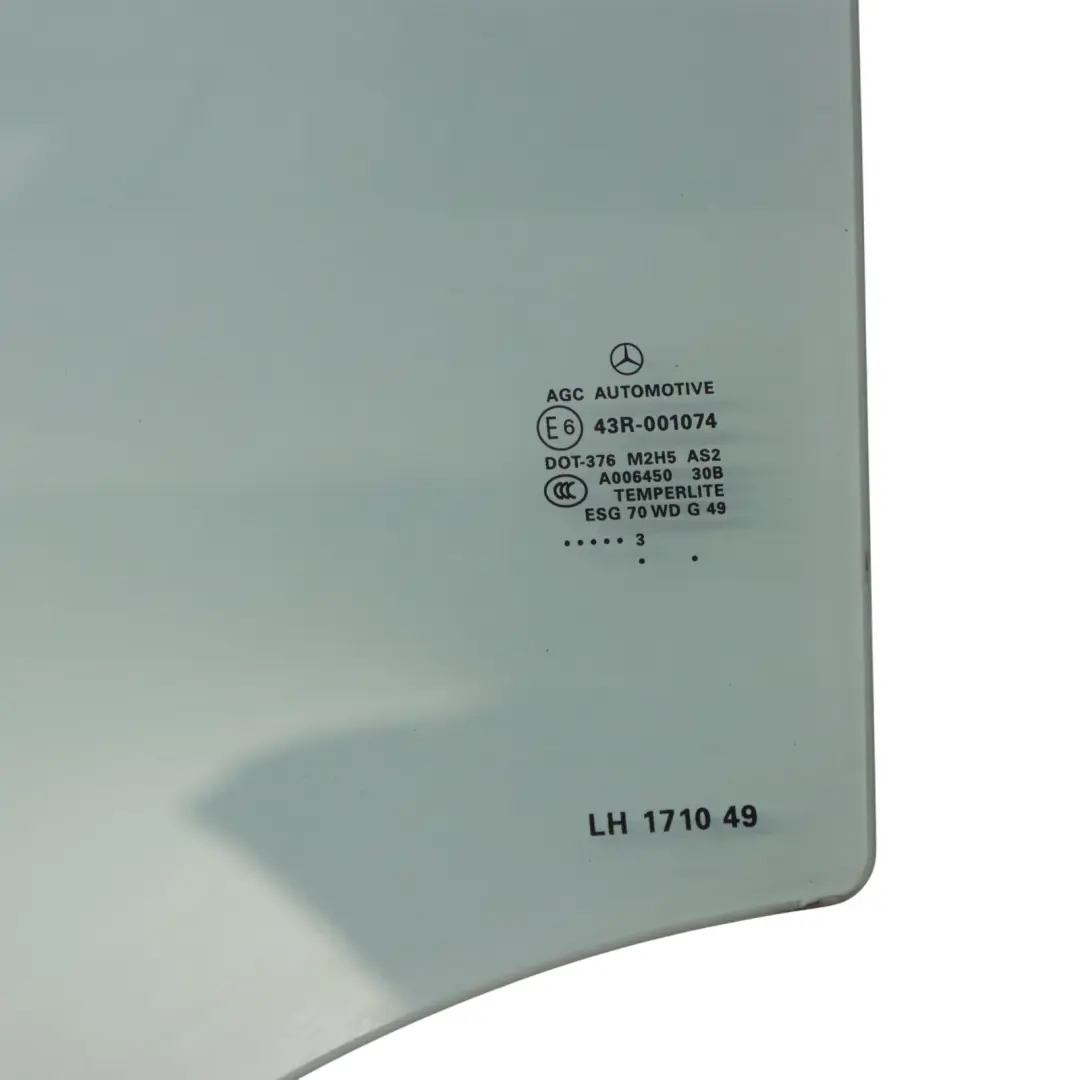 Vitrage Porte Arrière Gauche AS2 ESG pour Mercedes ML W166 à propos du numéro de pièce A1667351710 Mercedes ML W166 Vitrage Porte Arrière Gauche AS2 ESG - SKU A1667351710 - Numéro de pièce A1667351710