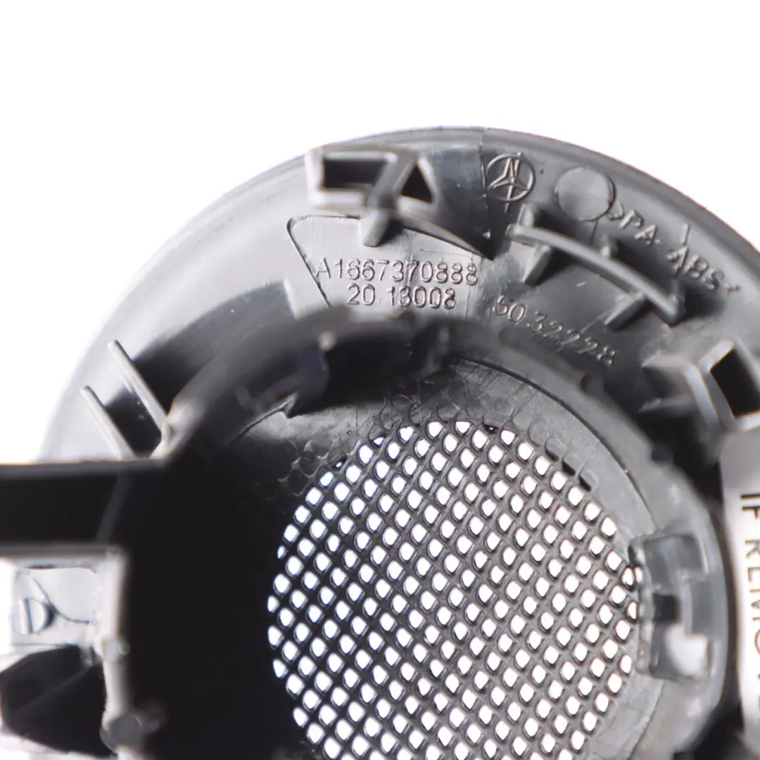 Door Tweeter Speaker Cover Trim Cover Right O/S to Mercedes W166 Rear with Part number A1667370888 Mercedes W166 Rear Door Tweeter Speaker Cover Trim Cover Right O/S - SKU A1667370888 - Part number A1667370888