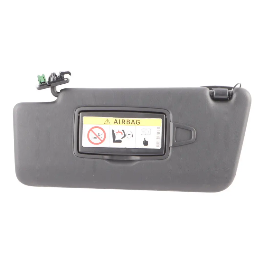 Sun Visor Interior Cover Sunvisor Left N/S Black to Mercedes ML W166 with Part number A1668109100 Mercedes ML W166 Sun Visor Interior Cover Sunvisor Left N/S Black - SKU A1668109100 - Part number A1668109100