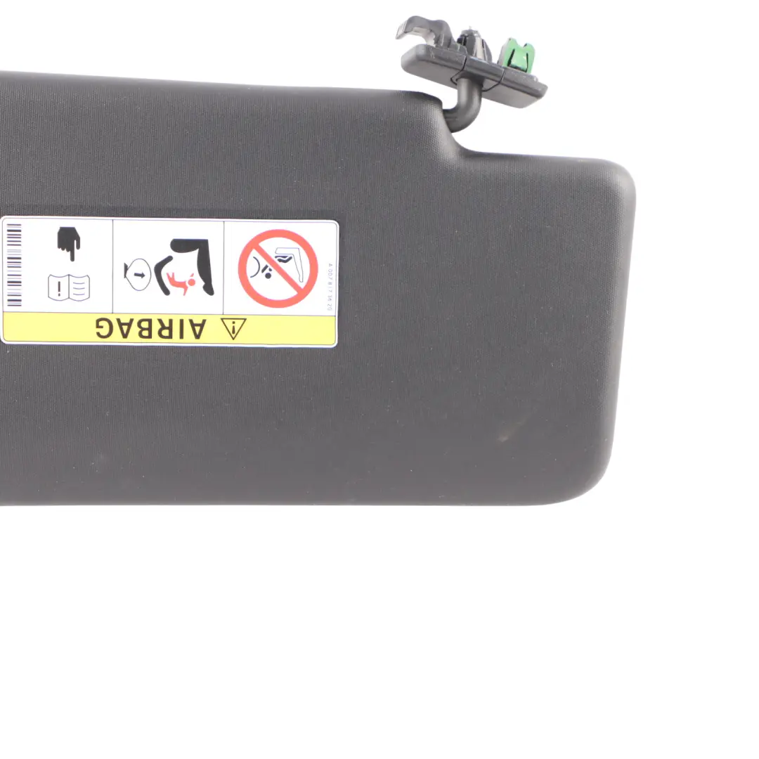 Mercedes ML W166 Sun Visor Interior Cover Sunvisor Left N/S Black - SKU A1668109100 - Part number A1668109100