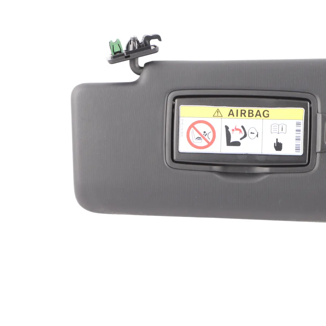 Sun Visor Interior Cover Sunvisor Left N/S Black to Mercedes ML W166 with Part number A1668109100 Mercedes ML W166 Sun Visor Interior Cover Sunvisor Left N/S Black - SKU A1668109100 - Part number A1668109100