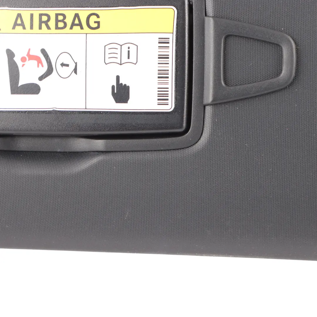 Sun Visor Interior Cover Sunvisor Left N/S Black to Mercedes ML W166 with Part number A1668109100 Mercedes ML W166 Sun Visor Interior Cover Sunvisor Left N/S Black - SKU A1668109100 - Part number A1668109100