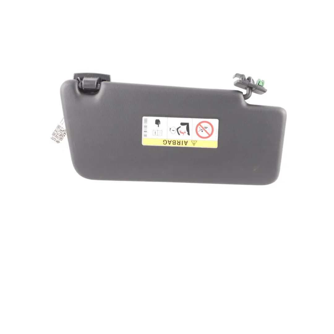 Mercedes ML W166 Sun Visor Interior Cover Sunvisor Left N/S Black - SKU A1668109100 - Part number A1668109100