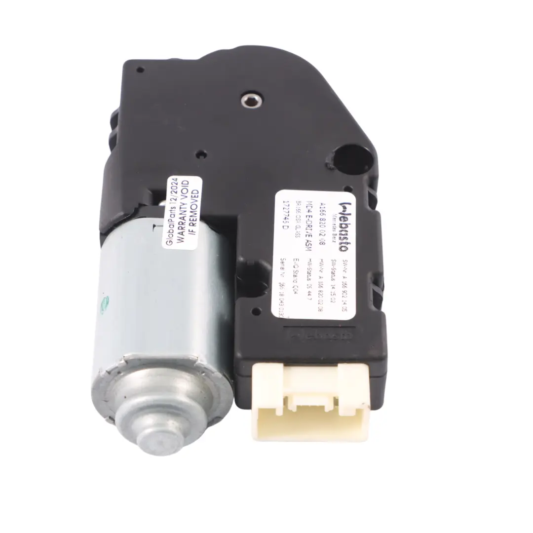 Mercedes GLE W166 Schiebe Dach Panorama Motor Antrieb Aktuator - SKU A1668200208 - Teilenummer A1668200208