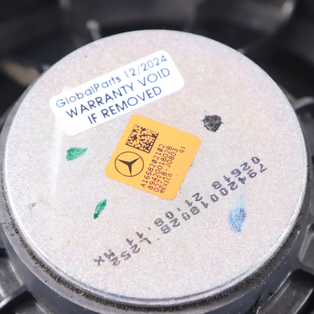 Door Speaker Rear Left Right N/O/S to Mercedes ML W166 GLE C292 with Part number A1668202102 Mercedes ML W166 GLE C292 Door Speaker Rear Left Right N/O/S - SKU A1668202102 - Part number A1668202102