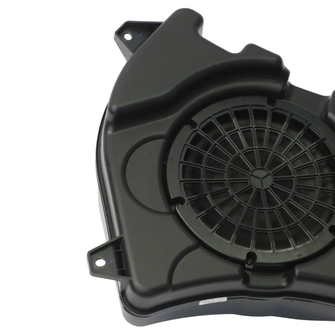Subwoofer Harman / Kardon Rear Bass Box Speaker to Mercedes ML W166 with Part number A1668202202 Mercedes ML W166 Subwoofer Harman / Kardon Rear Bass Box Speaker - SKU A1668202202 - Part number A1668202202