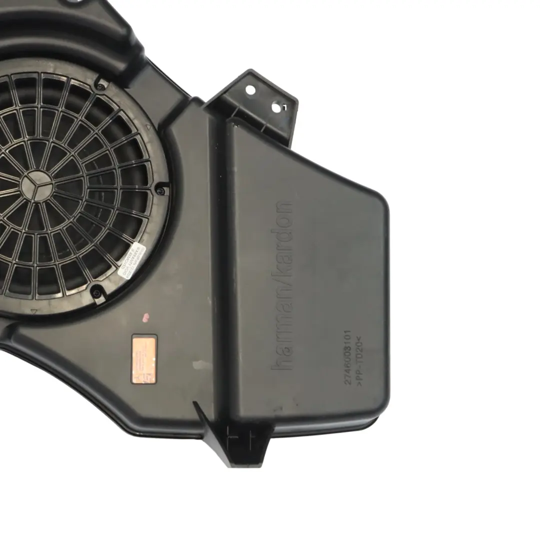 Subwoofer Harman / Kardon Bass Hinten Lautsprecher für Mercedes ML W166 mit Teilenummer A1668202202 Mercedes ML W166 Subwoofer Harman / Kardon Bass Hinten Lautsprecher - SKU A1668202202 - Teilenummer A1668202202