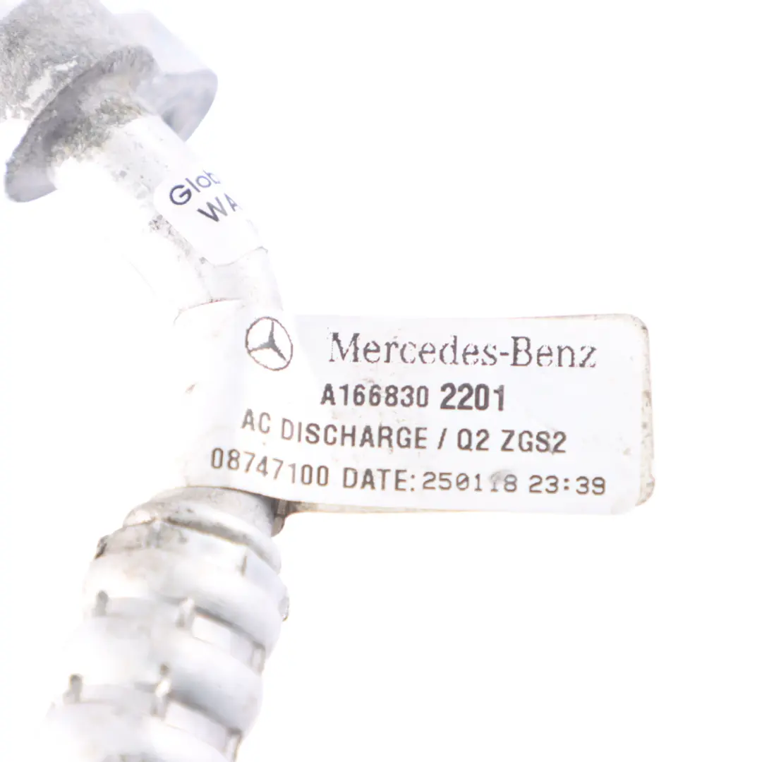 Conditioning A/C Air Con Hose Pipe Line to Mercedes GLE W166 Air with Part number A1668302201 Mercedes GLE W166 Air Conditioning A/C Air Con Hose Pipe Line - SKU A1668302201 - Part number A1668302201
