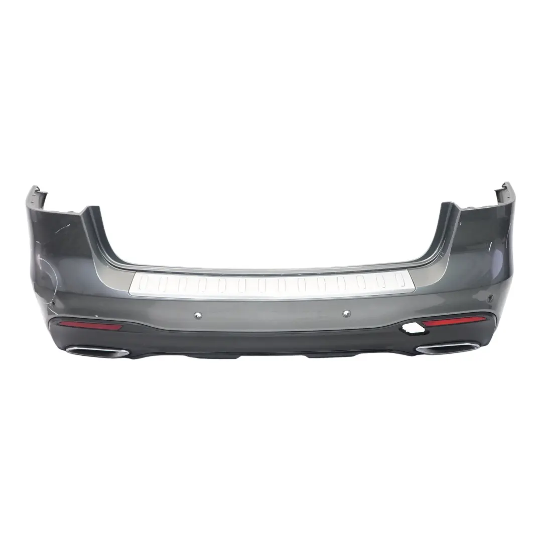 Mercedes W166 Bumper Rear Trim Panel Covering Selenite Grey Metallic - 992 - SKU A1668851038-SEL - Part number A1668851038