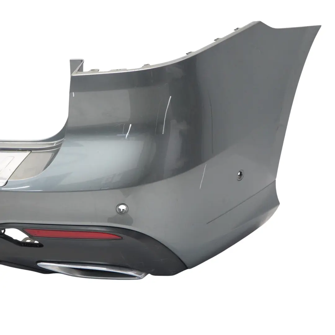 Bumper Rear Trim Panel Covering Selenite Grey Metallic - 992 to Mercedes W166 with Part number A1668851038 Mercedes W166 Bumper Rear Trim Panel Covering Selenite Grey Metallic - 992 - SKU A1668851038-SEL - Part number A1668851038