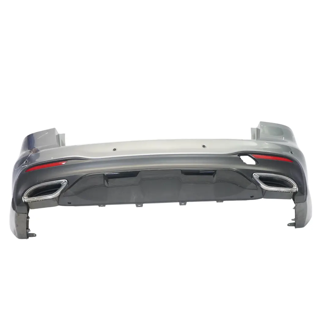 Mercedes W166 Bumper Rear Trim Panel Covering Selenite Grey Metallic - 992 - SKU A1668851038-SEL - Part number A1668851038