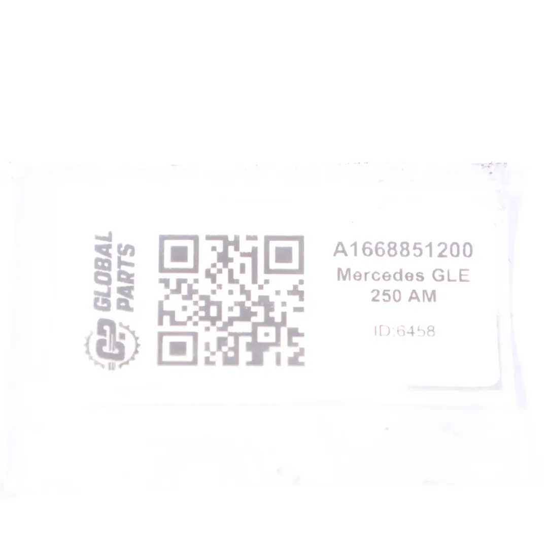 Mercedes GLE 250 AM Soporte del sensor de radar trasero derecho - SKU A1668851200 - Número de pieza A1668851200
