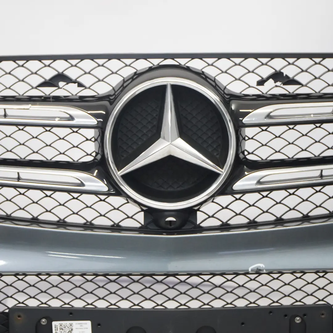 Mercedes W166 Front Bumper AMG Trim Panel Cover Selenite Metallic - 992 - SKU A1668851638-SEL - Part number A1668851638