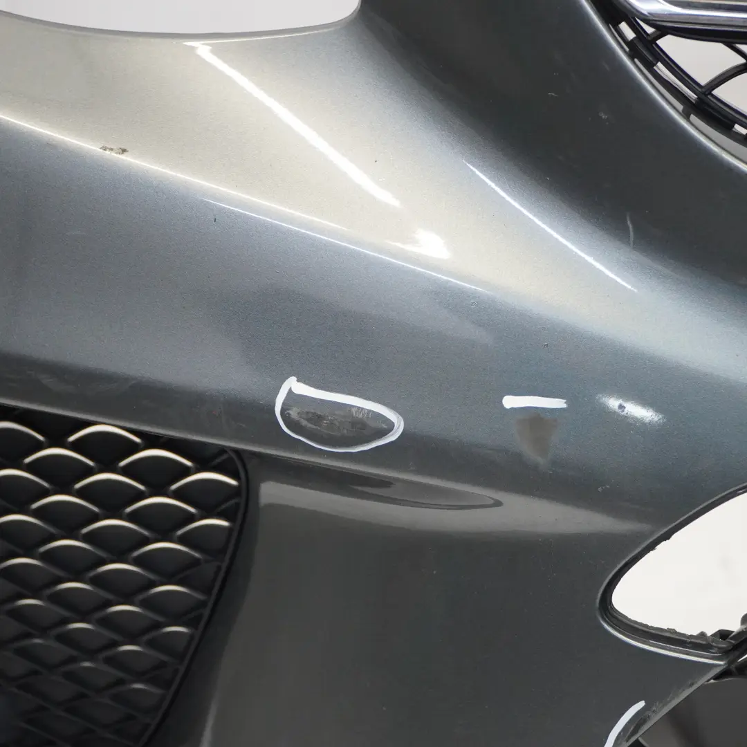 Front Bumper AMG Trim Panel Cover Selenite Metallic - 992 to Mercedes W166 with Part number A1668851638 Mercedes W166 Front Bumper AMG Trim Panel Cover Selenite Metallic - 992 - SKU A1668851638-SEL - Part number A1668851638