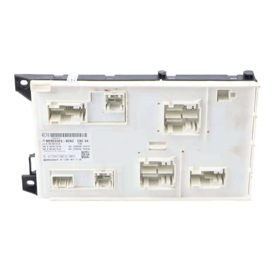 Vorne SAM BCM Steuergerät Modul CBC V4 ECU für Mercedes W166 mit Teilenummer A1669006020 Mercedes W166 Vorne SAM BCM Steuergerät Modul CBC V4 ECU - SKU A1669006020 - Teilenummer A1669006020