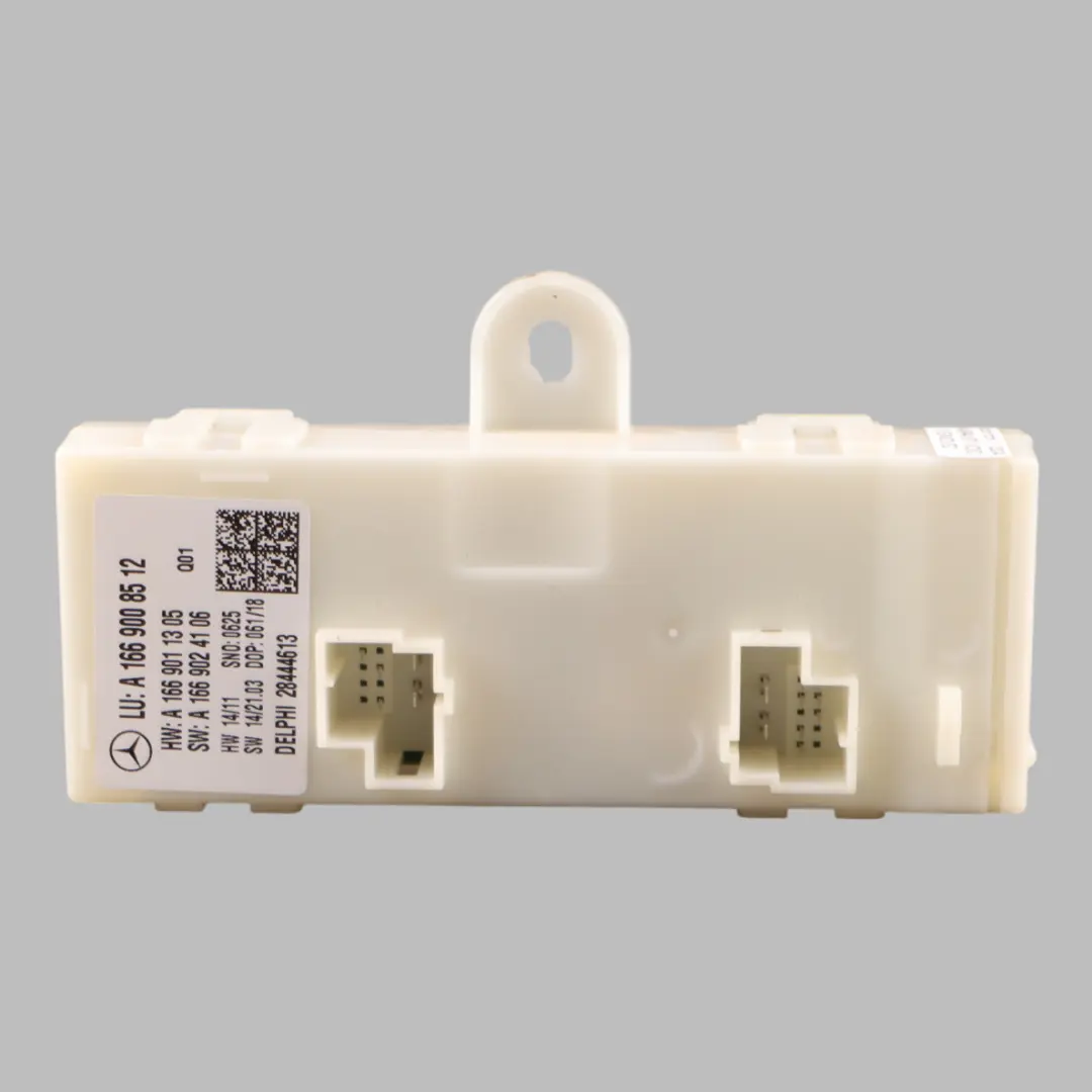 Trunk Control Module Unit to Mercedes GLE 250 AM Tailgate with Part number A1669008512 Mercedes GLE 250 AM Tailgate Trunk Control Module Unit - SKU A1669008512 - Part number A1669008512