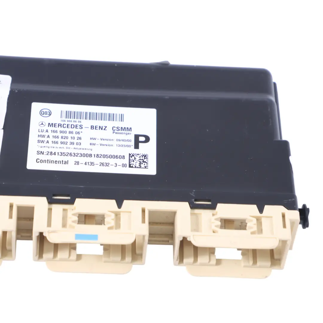 Module siège Mercedes W176 W246 Unité contrôle mémoire avant gauche pour à propos du numéro de pièce A1669008606 Module siège Mercedes W176 W246 Unité contrôle mémoire avant gauche - SKU A1669008606-1 - Numéro de pièce A1669008606