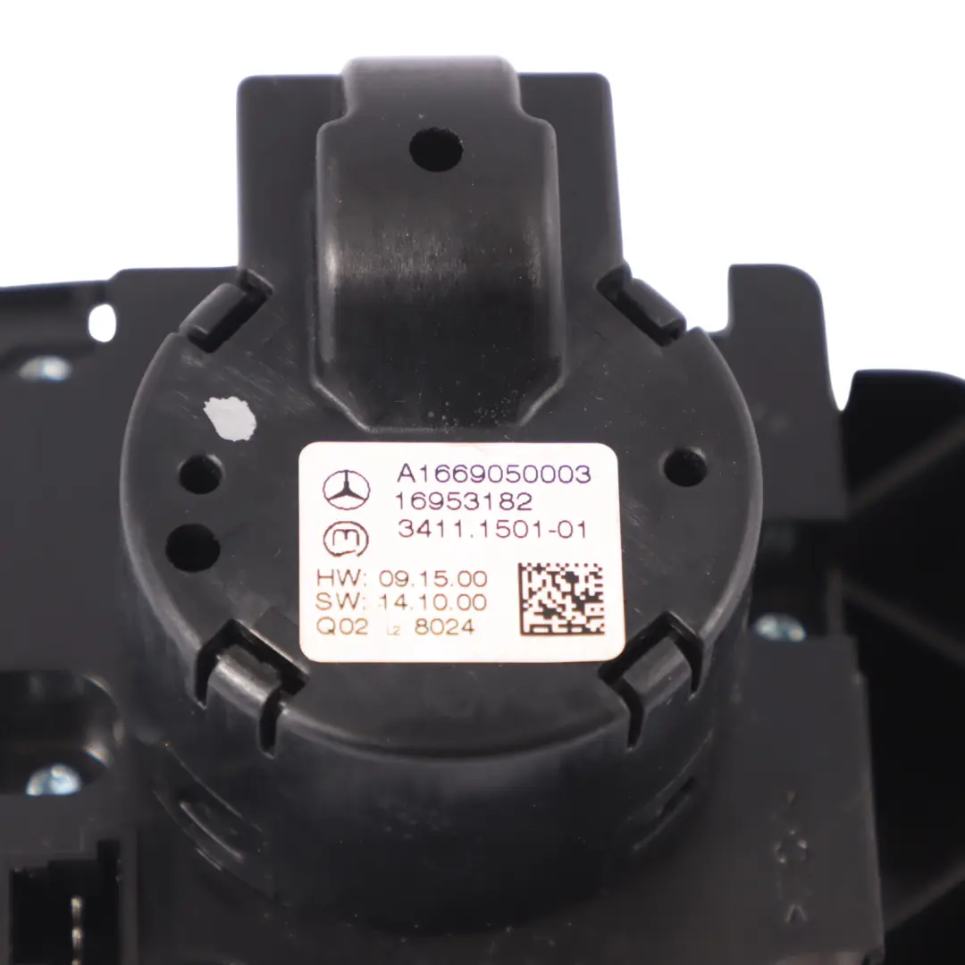 Mercedes GLE W166 Consola Central Panel Interruptores Control Modo - SKU A1669050003 - Número de pieza A1669050003